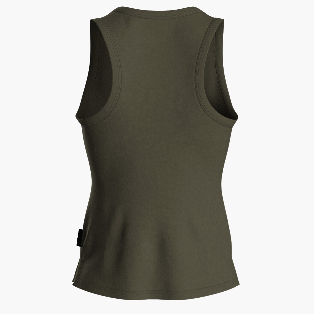 SportsTech kvinde lang top (Ranger green)