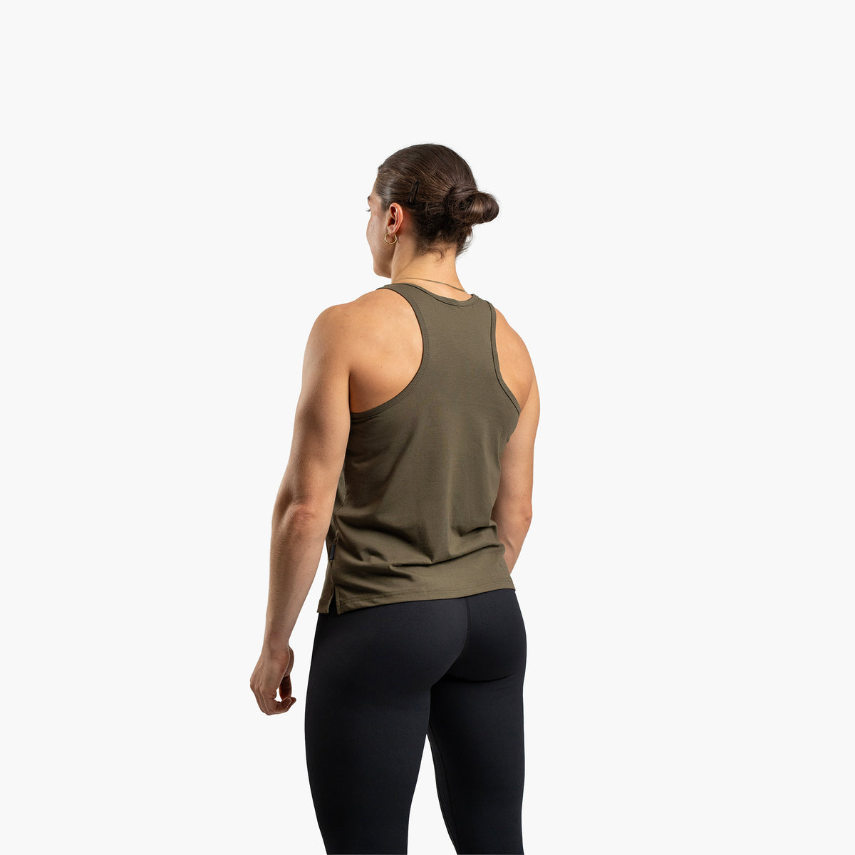 SportsTech kvinde lang top (Ranger green)
