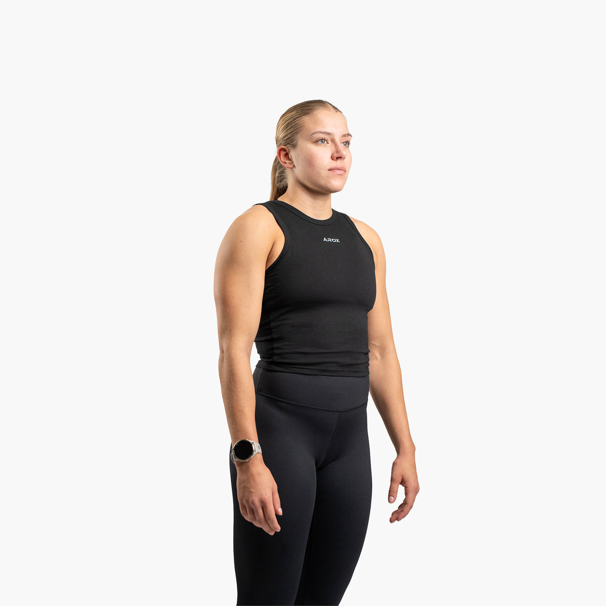SportsTech kvinde top (Sort)