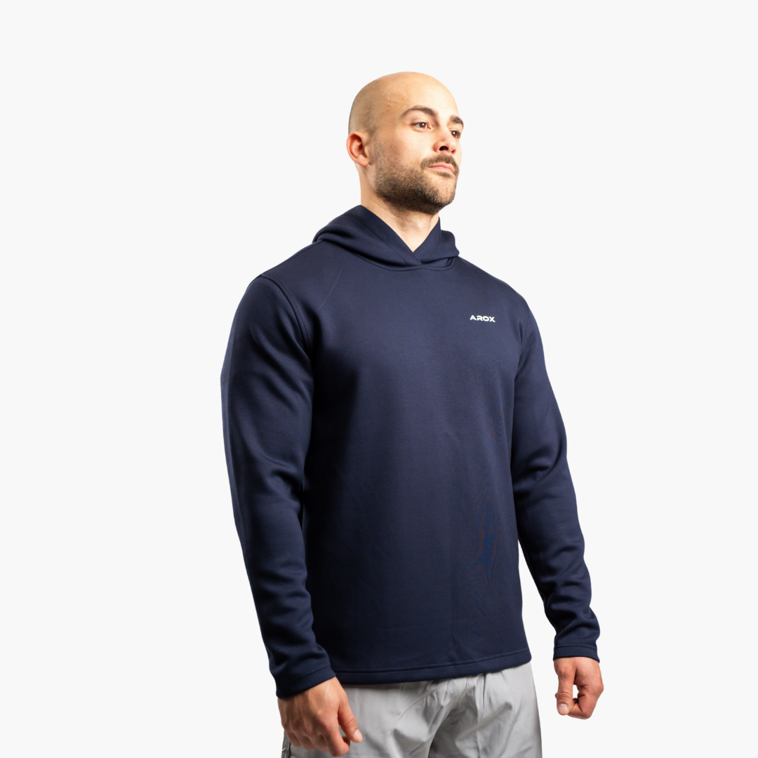 Active hoodie (Navy blå)