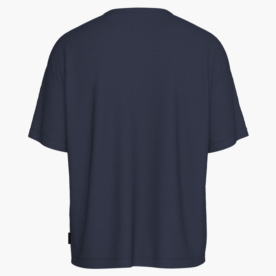 SportsTech oversized t-shirt (Navy blue)