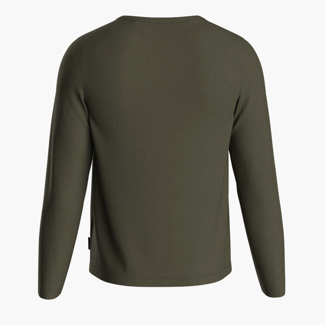 SportsTech herre langærmet (Ranger green)