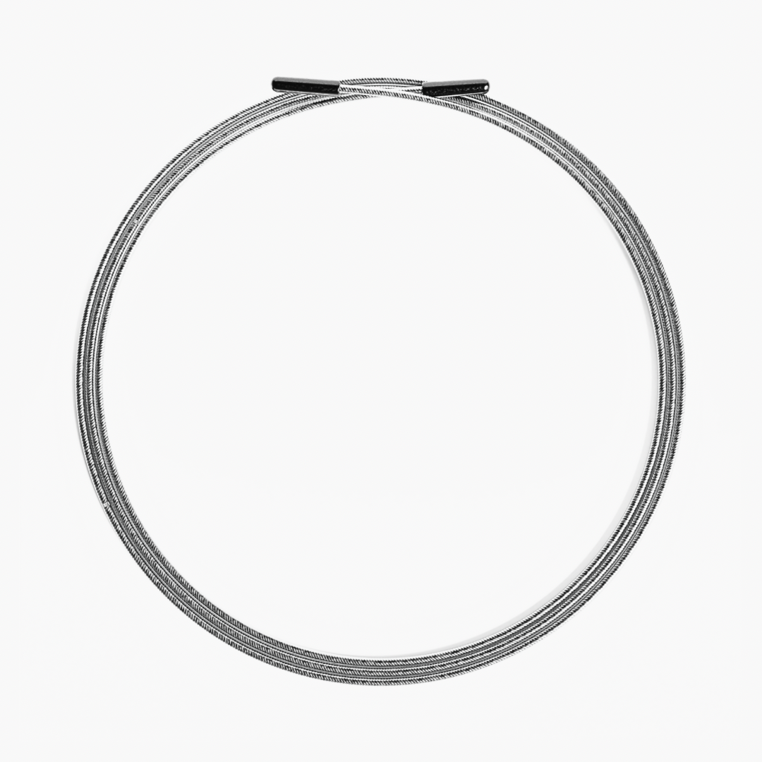 2.5 MM Ubelagt sjippetovs stålwire