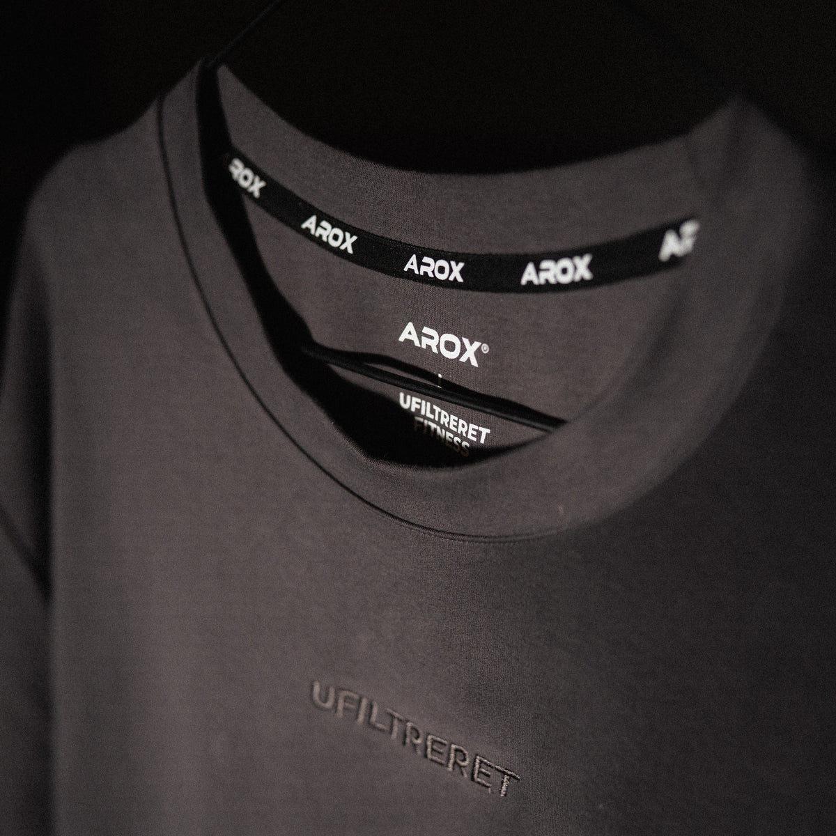 Ufiltreret oversized heavy t-shirt (GRÅ)