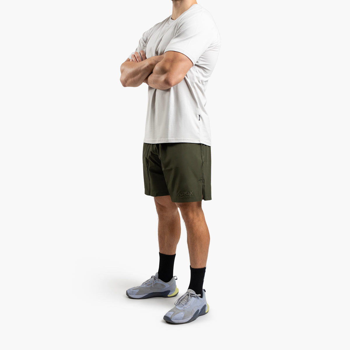 Arox - Dri tech performance shorts (Army)