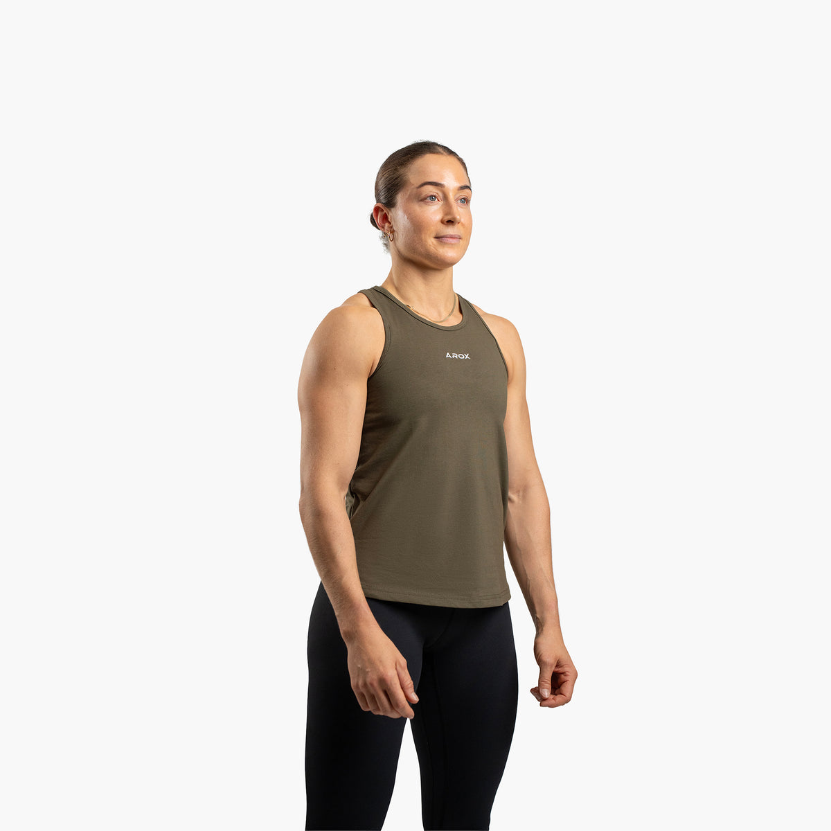 SportsTech kvinde lang top (Ranger green)