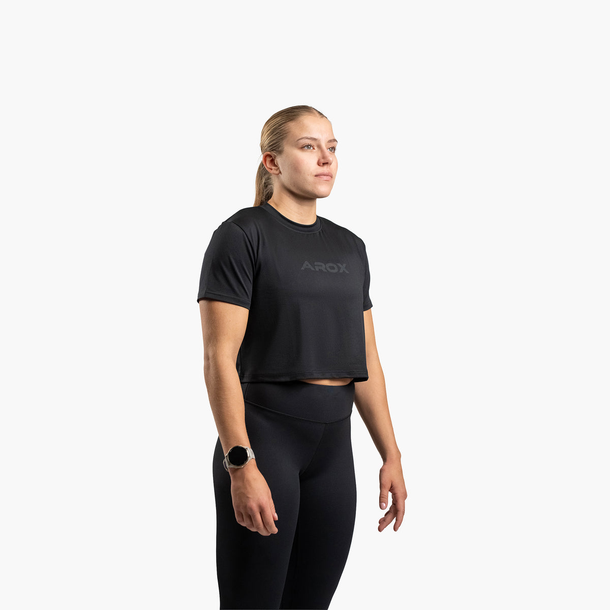 Ecoflex active kvinde crop T-shirt