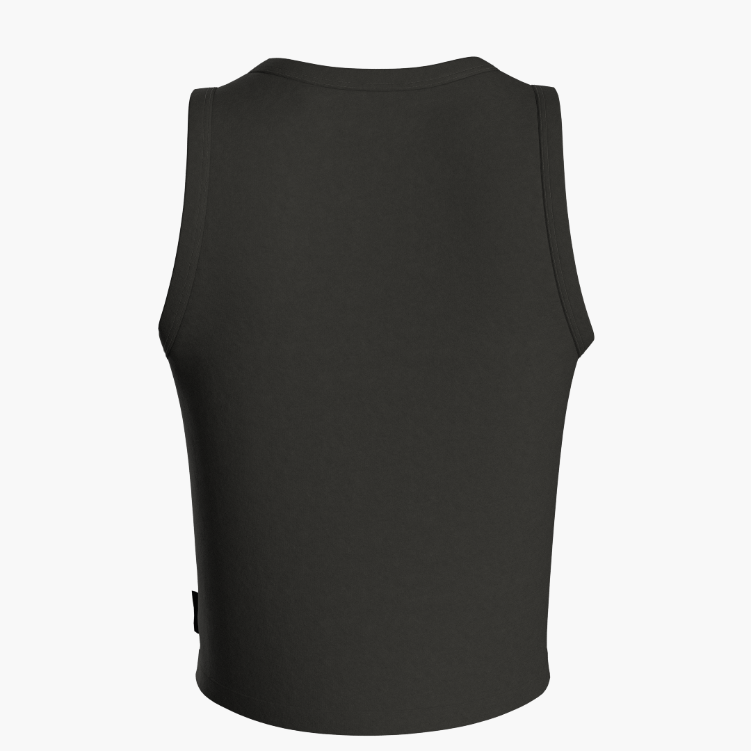 SportsTech kvinde top (Dark grey)